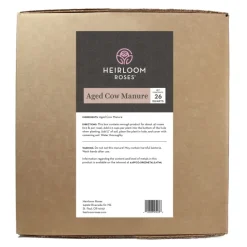 Heirloom Roses 100% Natural Aged Cow Manure Sale