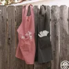 Heirloom Roses Cross-Back Garden Apron New