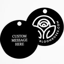 Heirloom Roses Custom Plant Tag With Your Own Message Online
