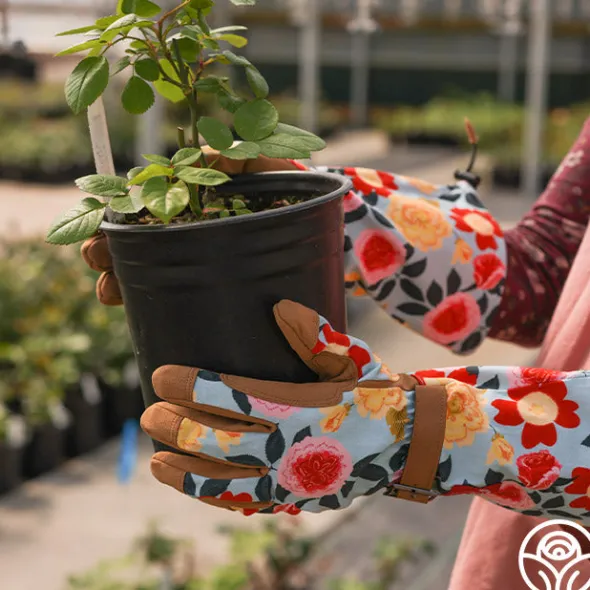 Heirloom Roses Floral Arm-Saver Garden Gloves Sale