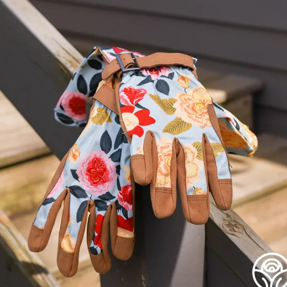 Heirloom Roses Floral Arm-Saver Garden Gloves Sale