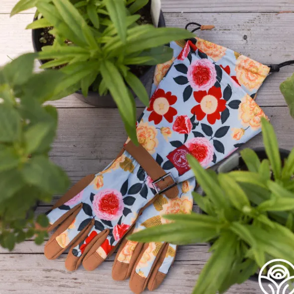 Heirloom Roses Floral Arm-Saver Garden Gloves Sale