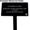 Heirloom Roses Memorial Stake Clearance
