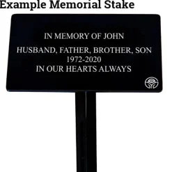 Heirloom Roses Memorial Stake Clearance