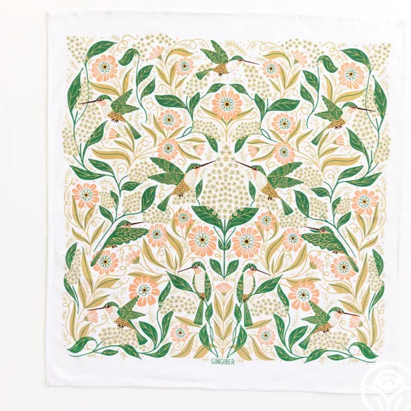 Heirloom Roses Tea Towels New