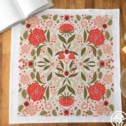 Heirloom Roses Tea Towels New