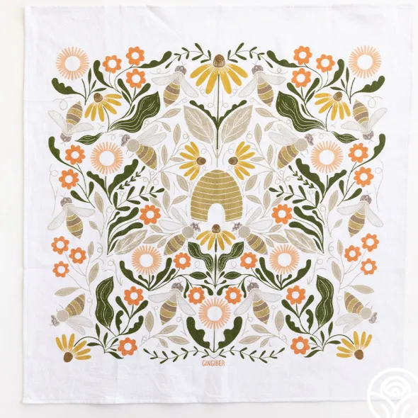 Heirloom Roses Tea Towels New