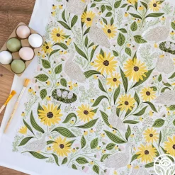 Heirloom Roses Tea Towels New