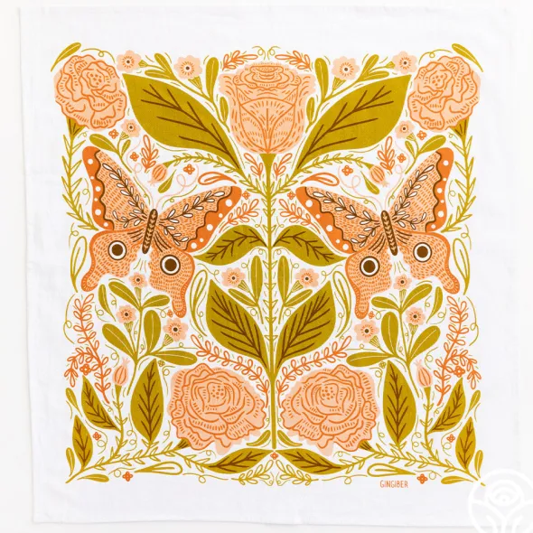Heirloom Roses Tea Towels New