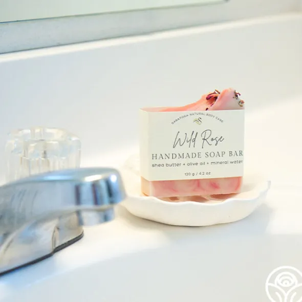 Heirloom Roses Wild Rose Handmade Soap